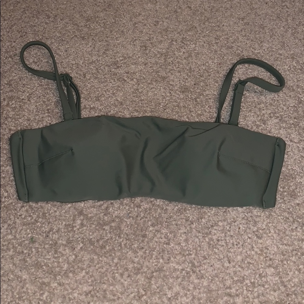 aerie bandeau bikini top